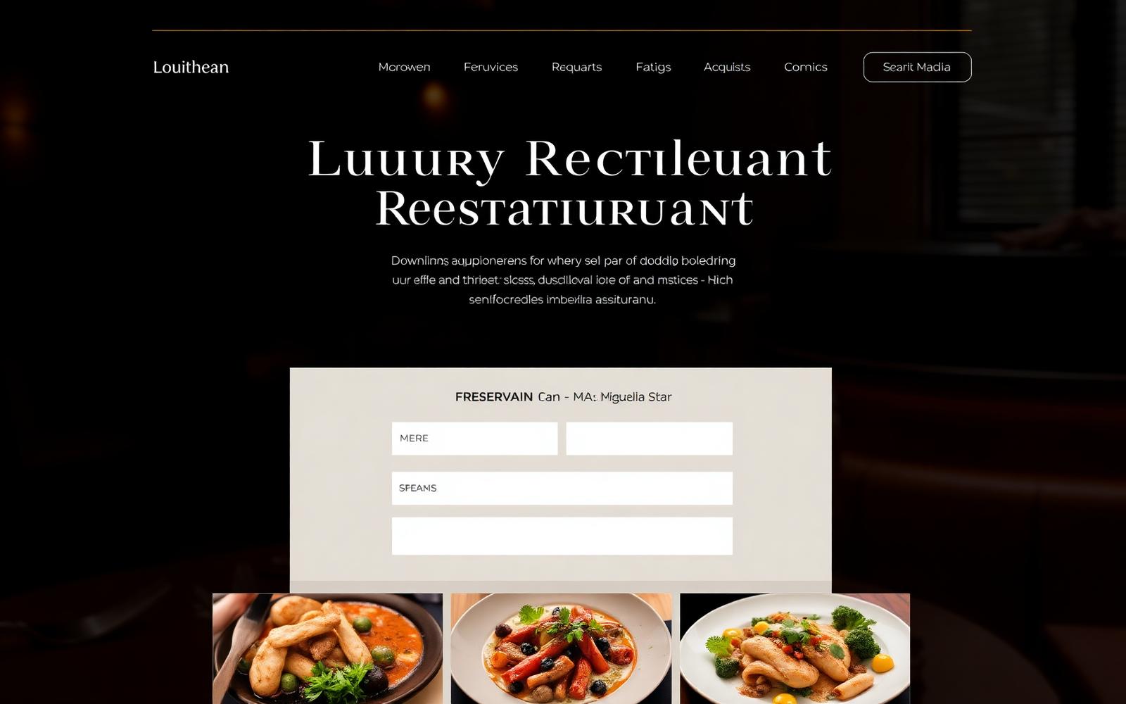 Bistro — Restoran + Rezervasyon